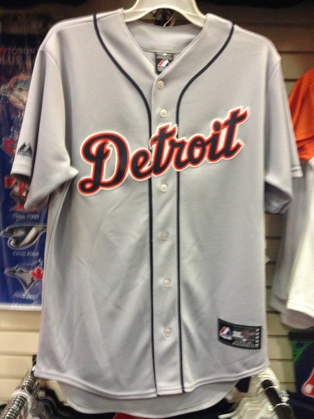 Majestic Detroit Tigers Road Authentic Cool Base Batting Practice Jersey