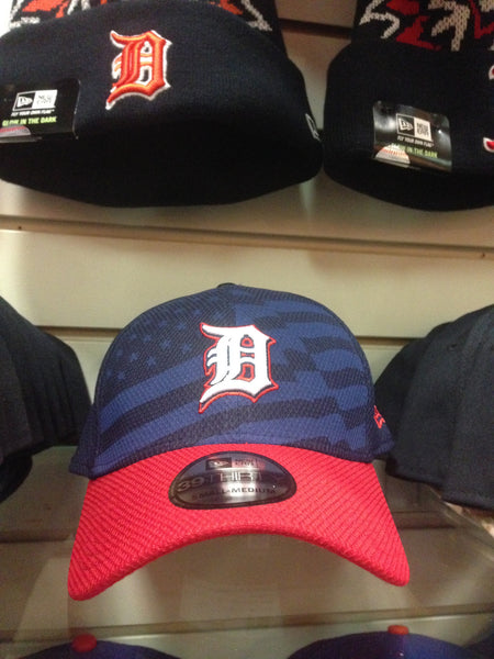 Detroit Tigers 4th Of July Flex Fitted Hat New Era