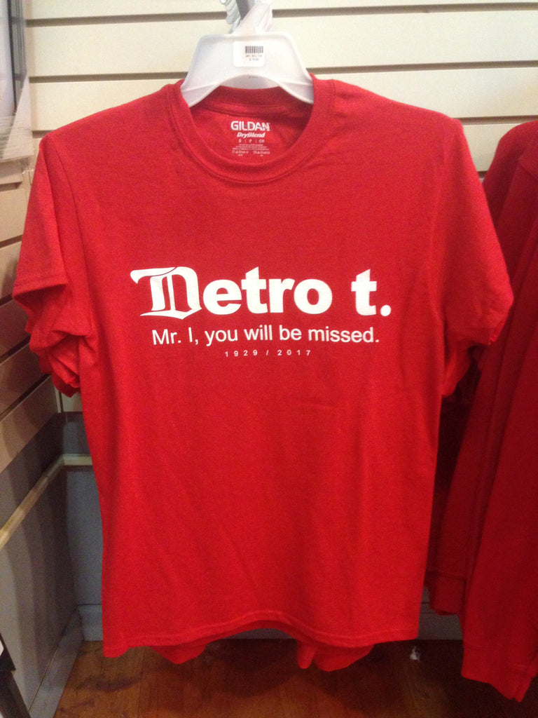 Mike Illitch Detroit Red Wings You Will Be Missed Tee Shirt