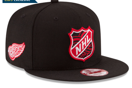 Detroit Red Wings New Era NHL Team Shield 9FIFTY Snapback Cap
