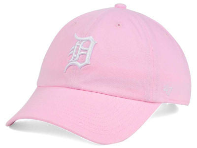 Detroit Tigers MLB Light Pink '47 Brand Clean Up Hat Womens – Pro
