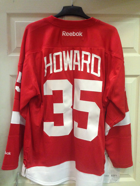 Howard Detroit Red Wings Premier Home Jersey