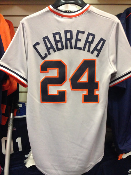 Miguel Cabrera Detroit Tigers Cool Base Cooperstown Jersey