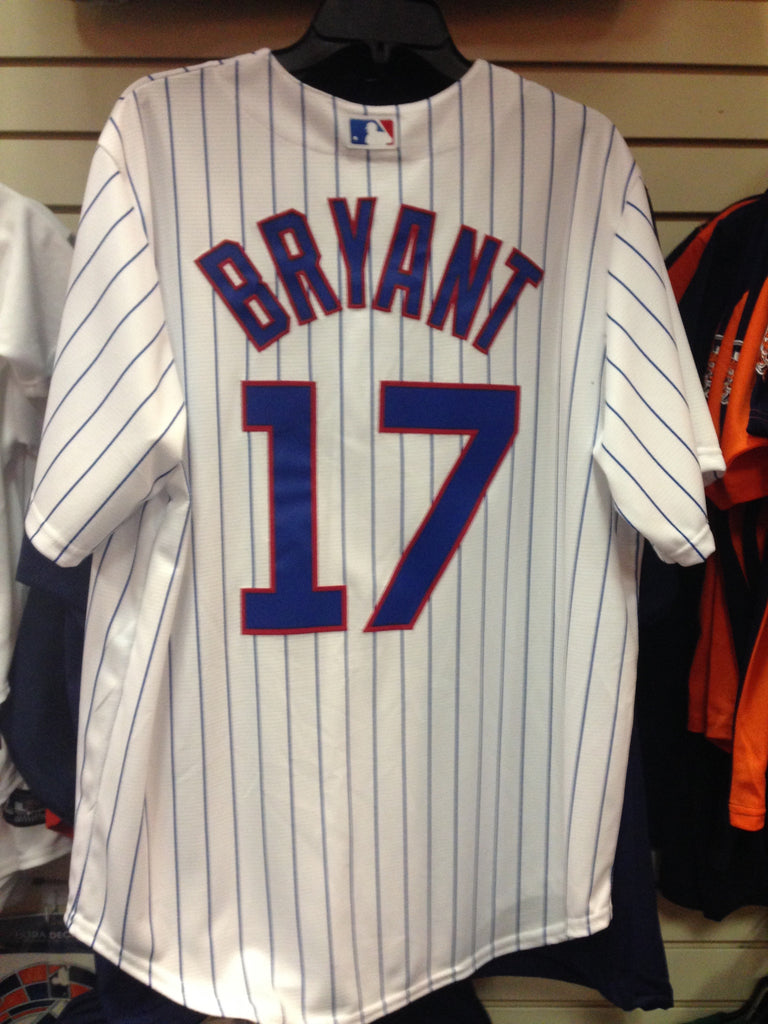 Kris Bryant Chicago Cubs Home Majestic Cool Base Jersey STITCHED!