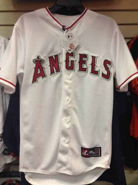 Mike Trout LA Angels Home Majestic Cool Base Jersey STITCHED