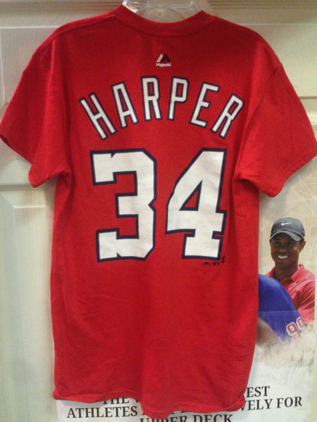 Bryce Harper Washington Nationals Player Tee Shirt
