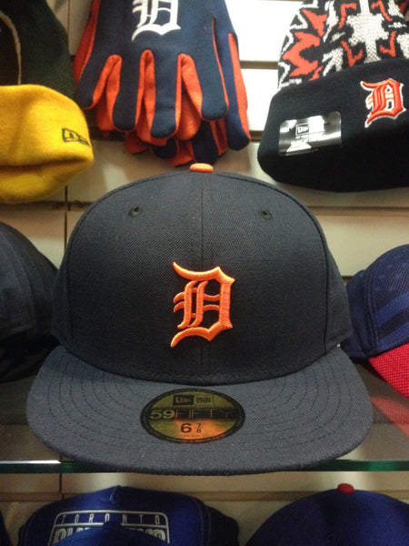 Detroit Tigers Road/Away On Field Fitted Hat New Era