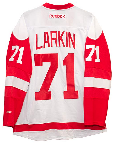 Larkin Road/Away Detroit Red Wings YOUTH Stitched Jersey