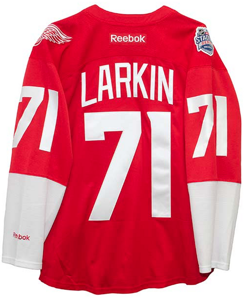 Dylan Larkin Detroit Red Wings 2016 Stadium Series Premiere Jersey STITCHED