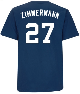 Jordan Zimmermann Detroit Tigers Player Tee Shirt