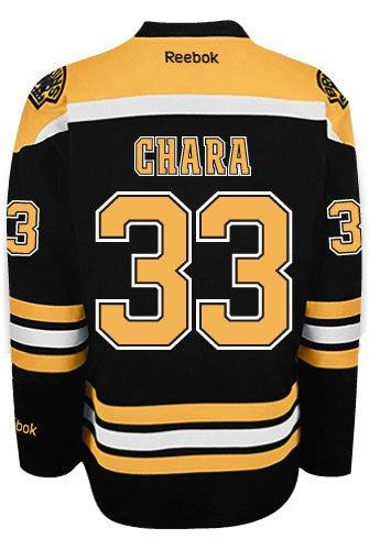 Zeno Chara Boston Bruins Premier Home Jersey Stitched