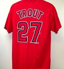Mike Trout Los Angeles Angels Player Tee Shirt