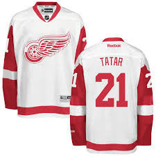 Tatar Away Detroit Red Wings YOUTH Stitched Jersey
