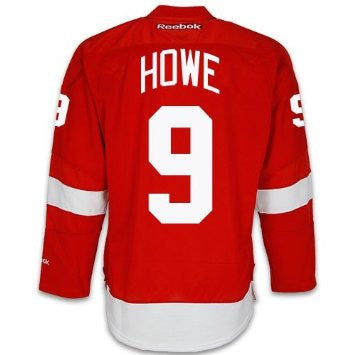 Howe Home Detroit Red Wings YOUTH Stitched Jersey