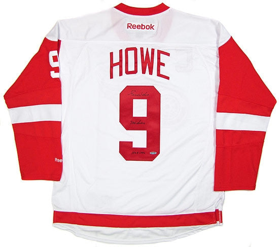Howe Away Detroit Red Wings YOUTH Stitched Jersey