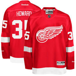 Howard Home Detroit Red Wings YOUTH Stitched Jersey